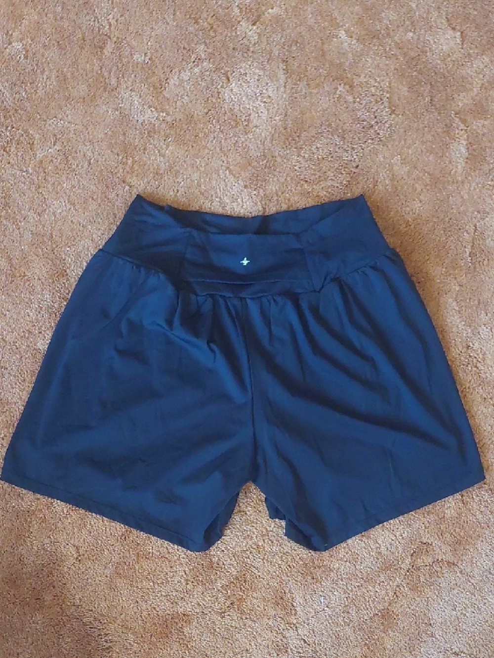 HALARA Black SoftlyZero Airy High-Waist Athletic Shorts - Picture 7 of 8